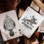 Green Antler Playing Cards