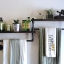 เซ็ทชั้นวางของ ราวแขวนผ้าในห้องน้ำ พร้อมที่ใส่กระดาษชำระสไตล์ Loft