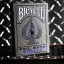 Bicycle Foil Back Metalluxe Cobalt V2 Playing Cards (สีน้ำเงิน)
