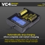 เครื่องชาร์จถ่านอัจฉริยะ และวัดความจุแบตเตอรี่ Xtar VC4