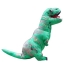 ชุด ไดโนเสาร์ เป่าลม สีเขียว / Green T-Rex Costume