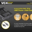 เครื่องชาร์จถ่านอัจฉริยะ และวัดความจุแบตเตอรี่ Xtar VC4
