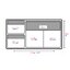 Lid Organizer B + 13" Laptop pouch - Fits Pelican 1510 / 1535 Air / iM2500 / V525 (Notebook 13")