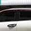 กันสาดสีตามตัวรถ(โมเล็ก) Toyota Fortuner 2016 AOS