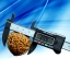 เวอร์เนีย ดิจิตอล คาร์บอนไฟเบอร์ 6" 150mm Digital Vernier Caliper Carbon Fiber