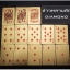 ไพ่ทอง (หลังไพ่ลาย 3Dแปดเหลี่ยม) / Gold Playing Cards