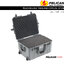 Pelican 1607 Air with Foam - Silver