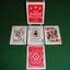 Aladdin 1001 Playing Cards สีแดง