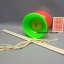 Diabolo สีน้ำเงิน-ส้ม (L12.4cm H13cm / 1bearing)