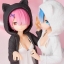 Re:Zero Ram - Rem Prize A Nyanko Mode Last One ver. (Banpresto)
