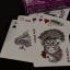 Purple Floral Playing Cards by Aloys Studio