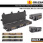 Pelican V800 Vault Double Rifle Case with Foam - Black