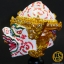 หัวโขนเรซิ่น - หนุมาน (Ramakien White Ape Hanuman Khon Mask Size.S)