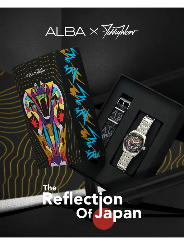 นาฬิกาข้อมือ ALBA x Tikkywow Limited Edition “The King Kobura" รุ่น AL4807X Multi-Color